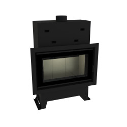 Hot air fireplace insert  B 103