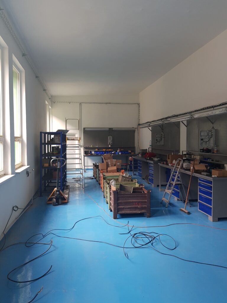 Průběh realizace „Rekonstrukce montáží – Adamov“ – detail 7
