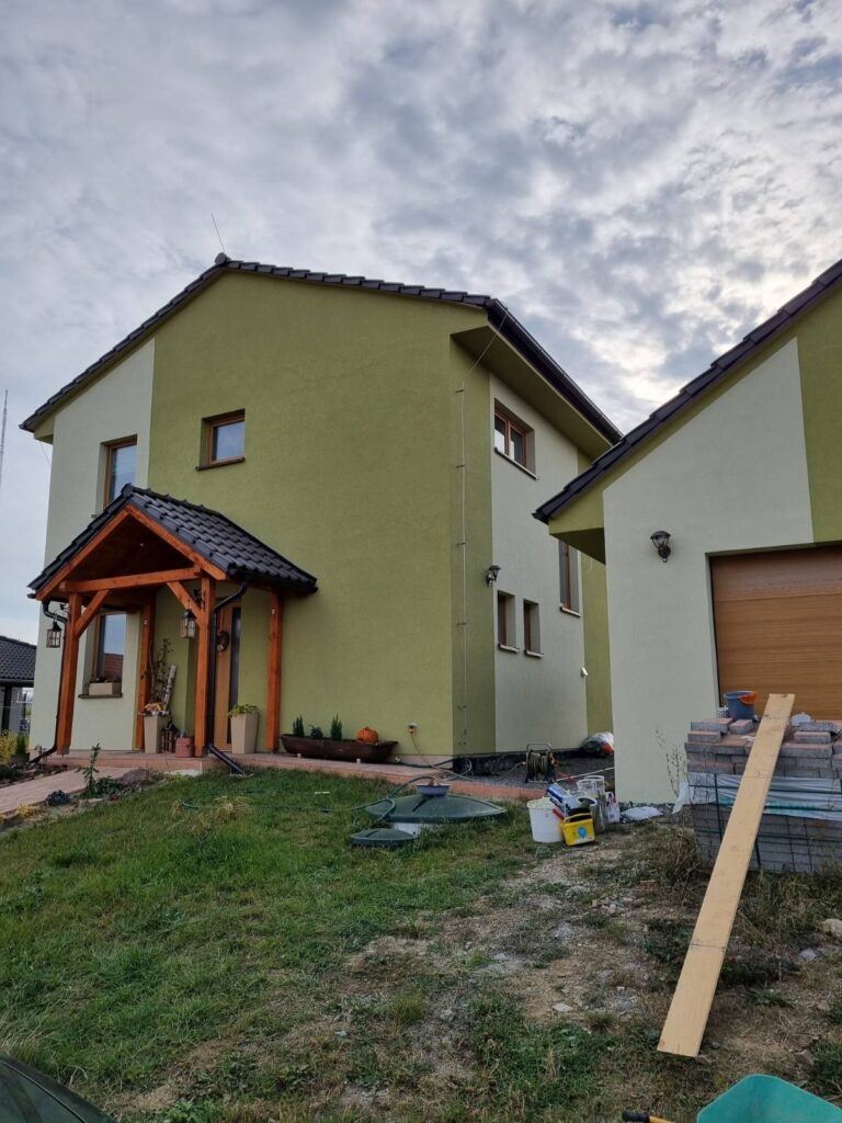 Průběh realizace „Stavba garáže – Lipovec“ – detail 3