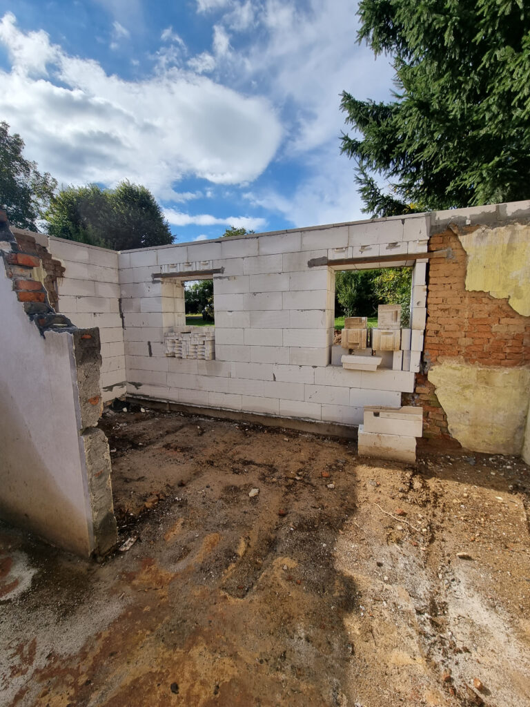Průběh realizace „Rekonstrukce domu v Krkonoších“ – detail 32