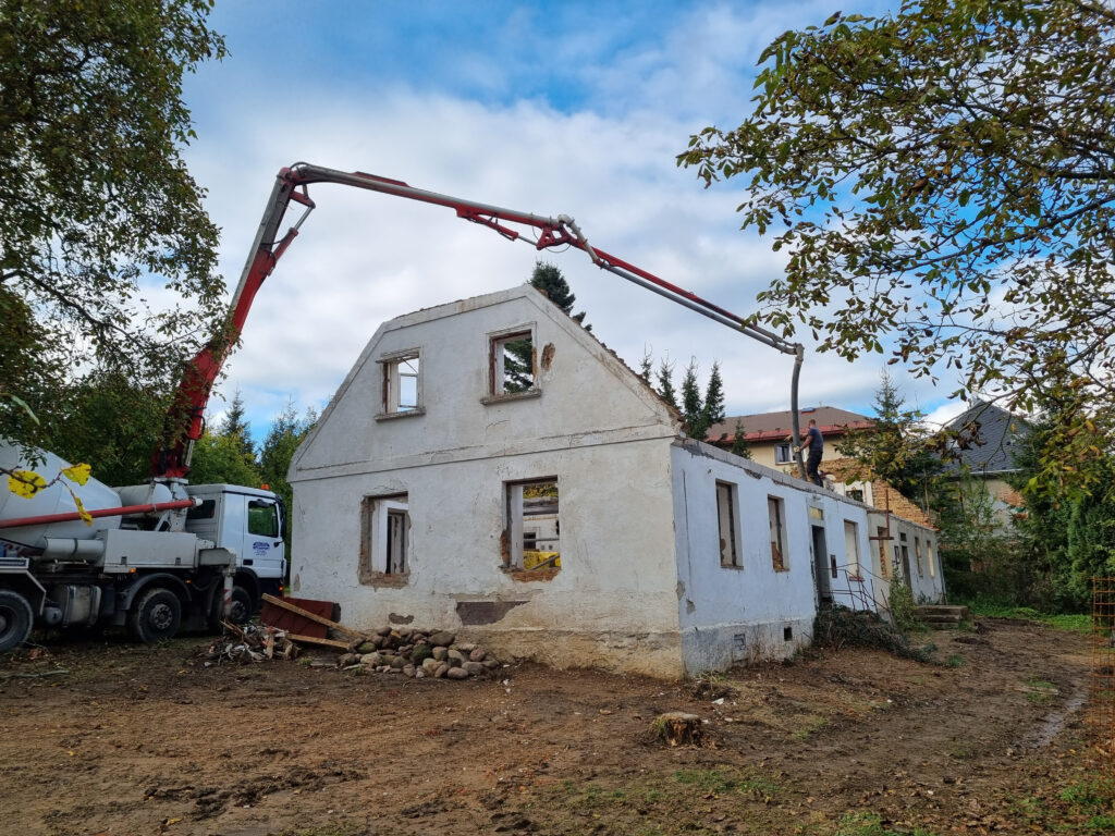 Průběh realizace „Rekonstrukce domu v Krkonoších“ – detail 36