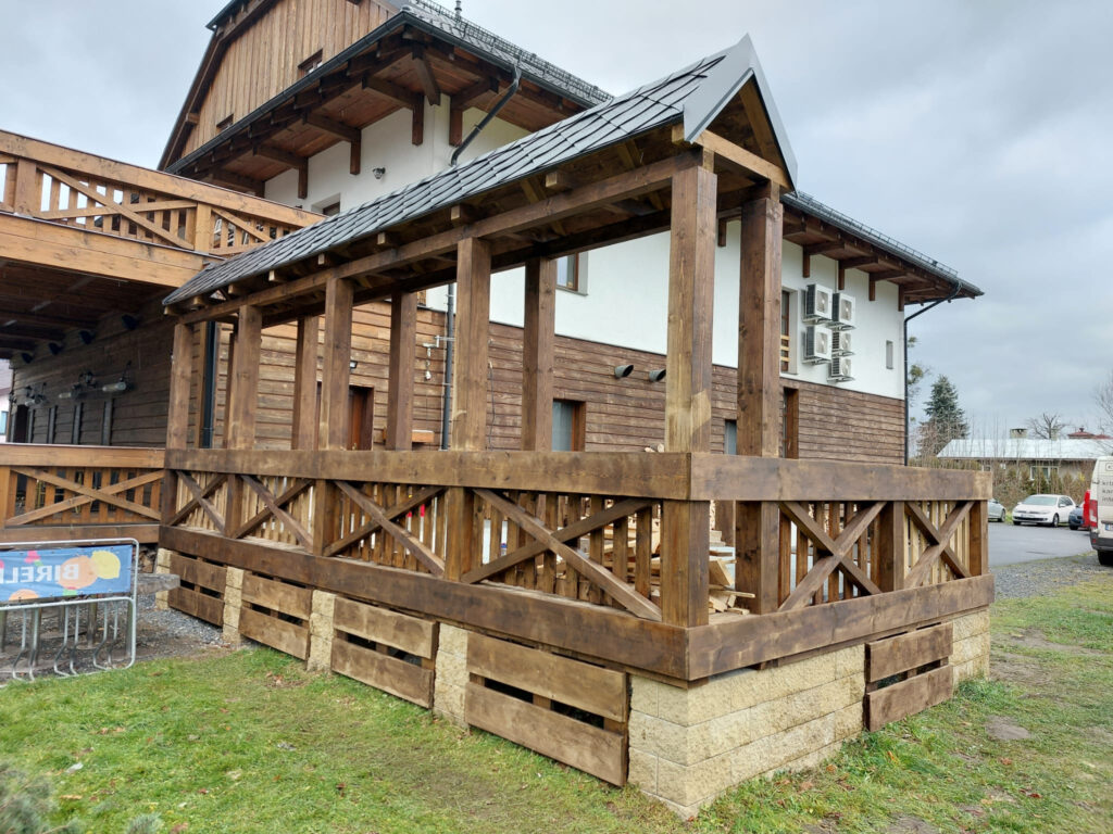 Průběh realizace „Skladová rampa – Čeladná“ – detail 2