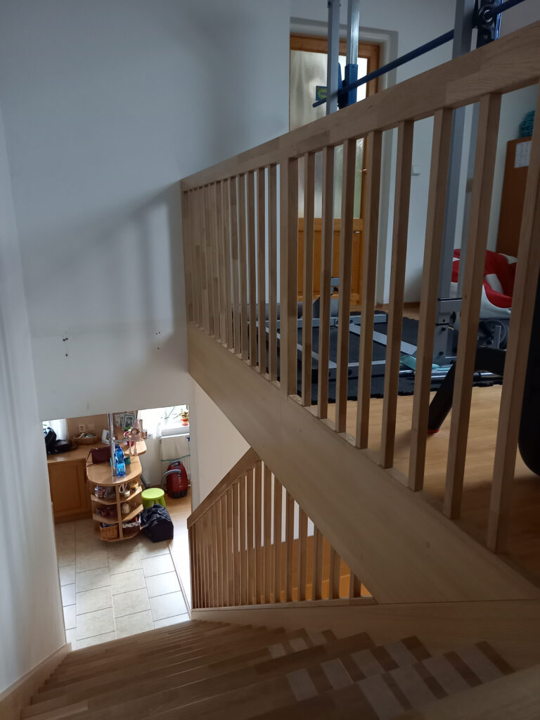 Průběh realizace „Rekonstrukce schodiště na míru“ – detail 5