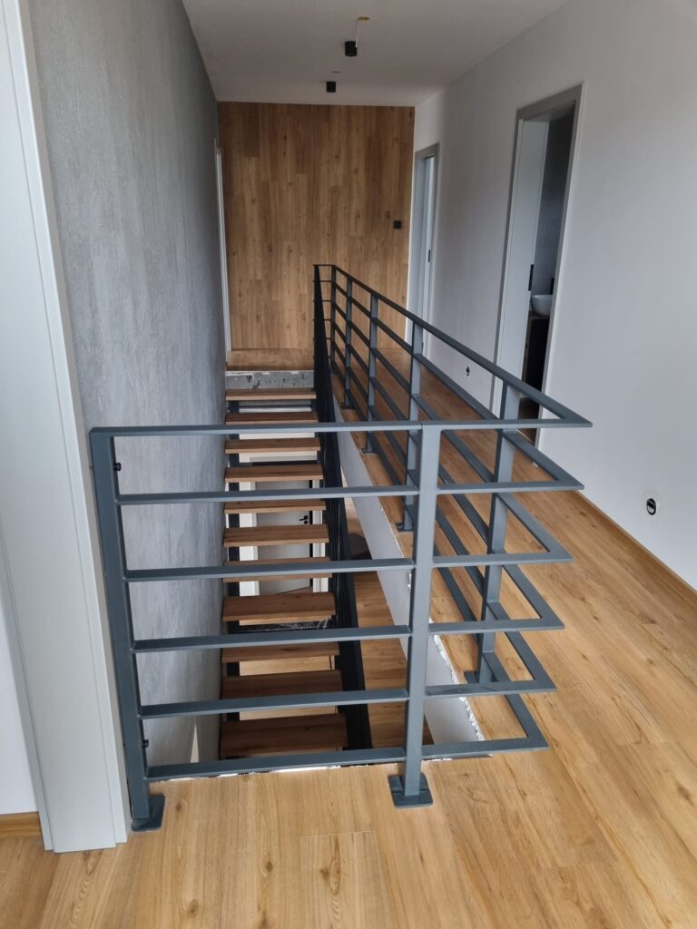 Průběh realizace „Zakázkové zábradlí – Blansko“ – detail 2