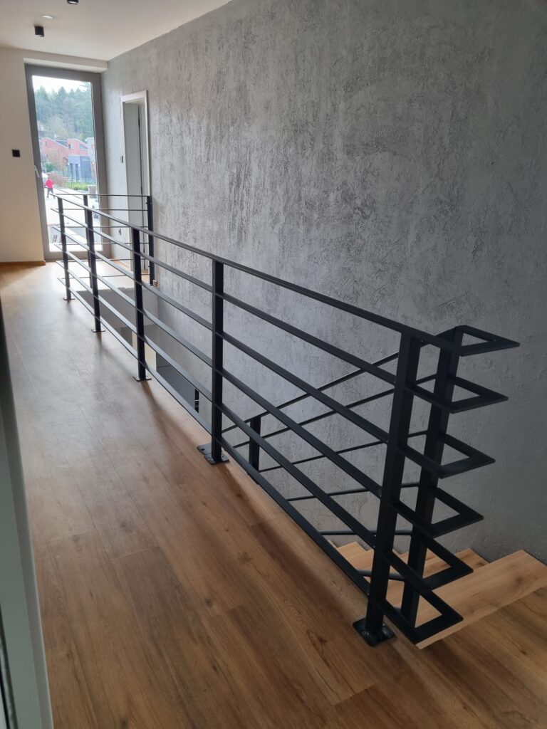 Průběh realizace „Zakázkové zábradlí – Blansko“ – detail 1